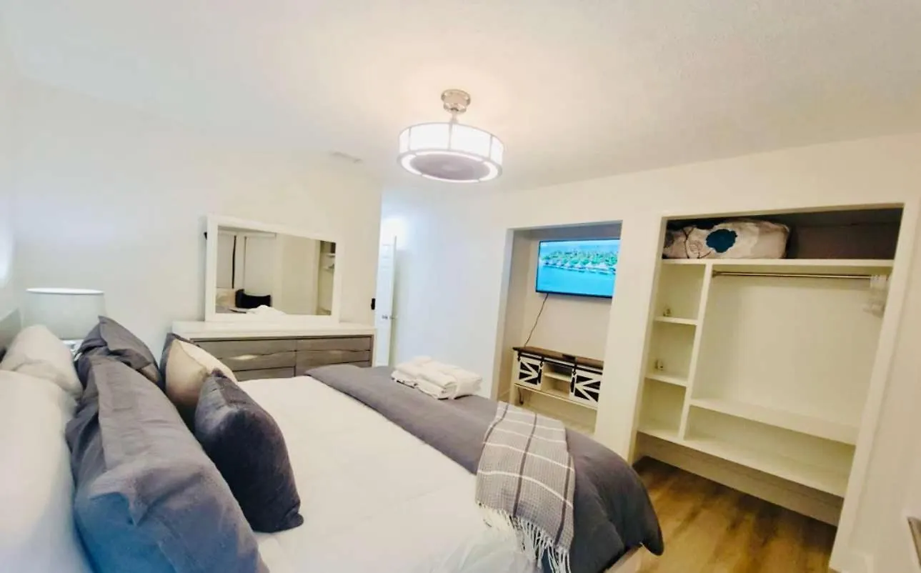 度假居 Stunning 4Bd Jacuzzi - 4 Min To Beach Panama City 巴拿马城 美国